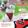 imagerabbitgoo Cat Harness and Leash for Walking Escape Proof Soft Adjustable Vest Harnesses for Cats Easy Control Breathable Reflective Strips Jacket Emerald XSRed