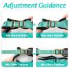 imagerabbitgoo Cat Harness and Leash for Walking Escape Proof Soft Adjustable Vest Harnesses for Cats Easy Control Breathable Reflective Strips Jacket Emerald XSEmerald