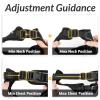 imagerabbitgoo Cat Harness and Leash for Walking Escape Proof Soft Adjustable Vest Harnesses for Cats Easy Control Breathable Reflective Strips Jacket Emerald XSBlack