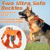 imagerabbitgoo Tactical Dog Harness for Large Dogs No Pull Military Service Vest with Handle ampamp Molle Easy Control for Training Walking Adjustable Reflective Straps Black LOrange