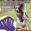 imagerabbitgoo Tactical Dog Harness for Large Dogs No Pull Military Service Vest with Handle ampamp Molle Easy Control for Training Walking Adjustable Reflective Straps Black LPurple