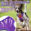 imagerabbitgoo Tactical Dog Harness for Large Dogs No Pull Military Service Vest with Handle ampamp Molle Easy Control for Training Walking Adjustable Reflective Straps Black LPurple Camo