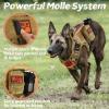 imagerabbitgoo Tactical Dog Harness for Large Heavy Duty Pet Harness with Handle NoPull Service Vest Large Breed Adjustable Military Dog Vest for Training Hunting Walking Black LBrown Camo