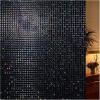 image:imagerabbitgoo Window Privacy Film with Installation Tools Stained Glass Window Film Rainbow Prism Decorative Glass Clings for Home Decor Static Cling Covering Sun Blocking 175 x 787Black