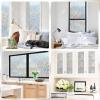 image:imagerabbitgoo Window Privacy Film with Installation Tools Stained Glass Window Film Rainbow Prism Decorative Glass Clings for Home Decor Static Cling Covering Sun Blocking 175 x 787Irregular
