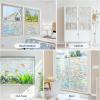 image:imagerabbitgoo Window Privacy Film with Installation Tools Stained Glass Window Film Rainbow Prism Decorative Glass Clings for Home Decor Static Cling Covering Sun Blocking 175 x 787Rainbow Lines