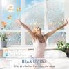 image:imagerabbitgoo Window Privacy Film with Installation Tools Stained Glass Window Film Rainbow Prism Decorative Glass Clings for Home Decor Static Cling Covering Sun Blocking 175 x 787Irregular