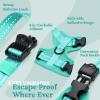 image:imagerabbitgoo Cat Harness and Leash Escape Proof Vest with 3 Adjustable Buckles Soft Comfortable Kitten Harness Easy to Wear Reflective for Safe Outdoor Walking Small GreenGreen