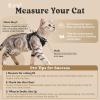 image:imagerabbitgoo Cat Harness and Leash Escape Proof Vest with 3 Adjustable Buckles Soft Comfortable Kitten Harness Easy to Wear Reflective for Safe Outdoor Walking Small GreenBlack
