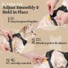 image:imagerabbitgoo Cat Harness and Leash Escape Proof Vest with 3 Adjustable Buckles Soft Comfortable Kitten Harness Easy to Wear Reflective for Safe Outdoor Walking Small GreenBlack
