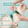 image:imagerabbitgoo Cat Harness and Leash Escape Proof Vest with 3 Adjustable Buckles Soft Comfortable Kitten Harness Easy to Wear Reflective for Safe Outdoor Walking Small GreenGreen