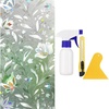 image:imagerabbitgoo Decorative Rainbow Window Film Tulip 175 x 787 rabbitgoo Window Tint Kit Tools