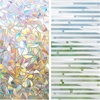 image:imagerabbitgoo Frosted Glass Window Film and Rainbow Window Film 175 x 787 inches