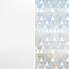 image:imagerabbitgoo Frosted Glass Window Film with Rainbow Prism Window Cling 175 x 787 inches