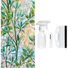 image:imagerabbitgoo Window Privacy Film Green Leaf Pattern with Installation Tools Set