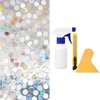 image:imagerabbitgoo Window Privacy Film Rainbow Clings 175 x 787 rabbitgoo Window Tint Kit Tools