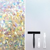 image:imagerabbitgoo Window Privacy Film Window Rainbow Film 175 x 787 inches