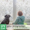image:imagerabbitgoo Decorative Rainbow Window FilmTulip 236 x 1181 rabbitgoo Window Tint Kit Tools