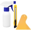 image:imagerabbitgoo Decorative Rainbow Window FilmTulip 236 x 787 rabbitgoo Window Tint Kit Tools