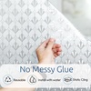 image:imagerabbitgoo One Way Privacy Window Film Window Tint for Home with Tools UV Blocking Heat Control Static Cling No Glue Daytime Privacy See Out Not in 175 Inch X 65 Feet Black SilverFrosted