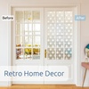 image:imagerabbitgoo One Way Privacy Window Film Window Tint for Home with Tools UV Blocking Heat Control Static Cling No Glue Daytime Privacy See Out Not in 175 Inch X 65 Feet Black SilverFrosted