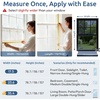 image:imagerabbitgoo One Way Privacy Window Film Window Tint for Home with Tools UV Blocking Heat Control Static Cling No Glue Daytime Privacy See Out Not in 175 Inch X 65 Feet Black SilverBlue Silver