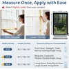 image:imagerabbitgoo One Way Privacy Window Film Window Tint for Home with Tools UV Blocking Heat Control Static Cling No Glue Daytime Privacy See Out Not in 175 Inch X 65 Feet Black SilverSilver