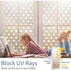 image:imagerabbitgoo One Way Privacy Window Film Window Tint for Home with Tools UV Blocking Heat Control Static Cling No Glue Daytime Privacy See Out Not in 175 Inch X 65 Feet Black SilverFrosted