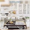 image:imagerabbitgoo One Way Privacy Window Film Window Tint for Home with Tools UV Blocking Heat Control Static Cling No Glue Daytime Privacy See Out Not in 175 Inch X 65 Feet Black SilverCrystal