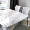 image:imagerabbitgoo Rainbow Window Privacy Film 118X 787inches Glossy Marble Countertop Contact Paper 118 x 787inches