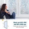 image:imagerabbitgoo Rainbow Window Privacy Film 175 x 787 inches rabbitgoo Window Tint Kit Tools