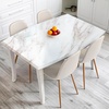 image:imagerabbitgoo Rainbow Window Privacy Film 175 x 787inches Glossy Marble Countertop Contact Paper 175 x 787inches