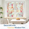image:imagerabbitgoo Window Privacy Film Cosmos Flowers Pattern with Installation Tools Set
