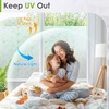 image:imagerabbitgoo Window Privacy Film Decorative Rainbow Window Film 175 x 787 inches