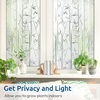 image:imagerabbitgoo Window Privacy Film Frosted Bamboo Pattern Removable UV Blocking Stained Glass Decals Covering Decorative Window Cling for Home 175 in X 131 Feet RegularRegular