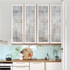 image:imagerabbitgoo Window Privacy Film Frosted Bamboo Pattern Removable UV Blocking Stained Glass Decals Covering Decorative Window Cling for Home 175 in X 131 Feet RegularRegular