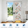image:imagerabbitgoo Window Privacy Film Magnolia Flowers Pattern with Installation Tools Set