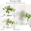 image:imagerabbitgoo Window Privacy Film Mosaic Window Rainbow Film 175 x 787 inches