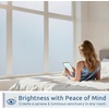 image:imagerabbitgoo Window Privacy Film Mosaic Window Rainbow Film 175 x 787 inches