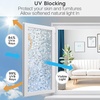 image:imagerabbitgoo Window Privacy Film Rainbow Clings 175 x 787 rabbitgoo Window Tint Kit Tools