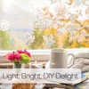 image:imagerabbitgoo Window Privacy Film Window Rainbow Film 175 x 787 inches