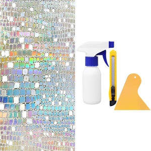 image:imagerabbitgoo Window Privacy Film Decorative Rainbow Window Cling 175 x 787
