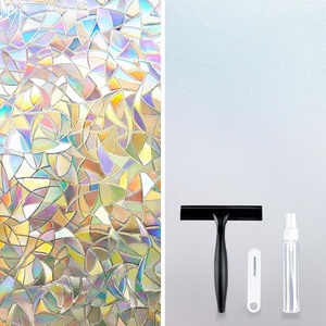 image:imagerabbitgoo Window Privacy Film Window Rainbow Film 175 x 787 inches