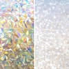 image:imagerabbitgoo Rainbow Decorative Window Film amp 3D Pebble Pattern Window Cling 175 x 787 inches
