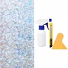 image:imagerabbitgoo Rainbow Window Privacy Film 236 x 787 inches rabbitgoo Window Tint Kit Tools