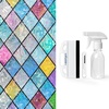 image:imagerabbitgoo Rainbow Window Privacy Film 354 x 787 inches rabbitgoo Window Tint Kit Tools