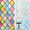 image:imagerabbitgoo Stained Glass Window Film 175 x 787 and Window Privacy Film with Installation Tools 175 x 787