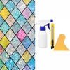 image:imagerabbitgoo Stained Glass Window Film 175 x 787 inches rabbitgoo Window Tint Kit Tools