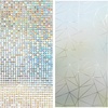 image:imagerabbitgoo Window Privacy Film Mosaic Rainbow Window Film 175 x 787 inches