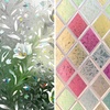 image:imagerabbitgoo Window Privacy Film Stained Glass Window Cling 175 x 787